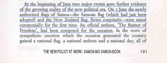SAMOA MO SAMOA BOOK BY PROFESSOR J.W. DAVIDSON